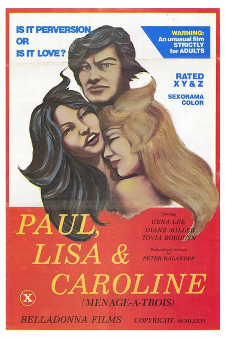 Paul, Lisa and Caroline poster background