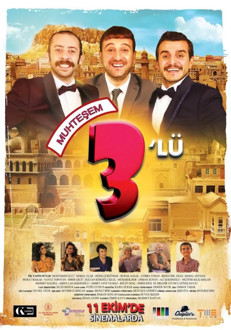 Muhteşem Üçlü poster background