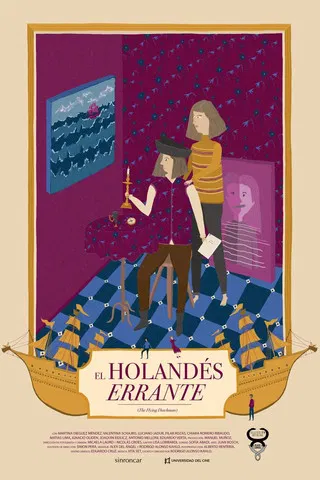 Flying Dutchman poster background