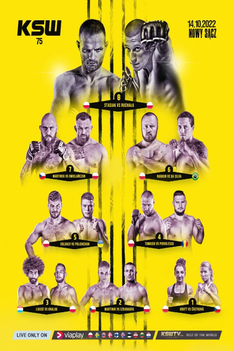 KSW 75 poster background