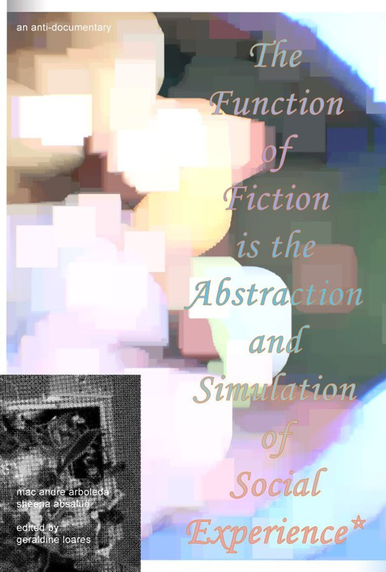 The Function of Fiction is the Abstraction and Simulation of Social Experience poster background