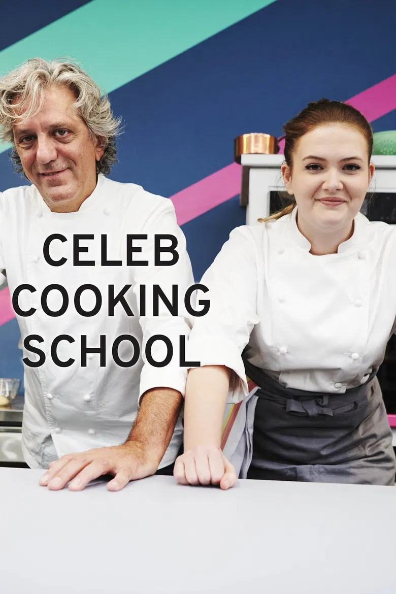 Celeb Cooking School poster background