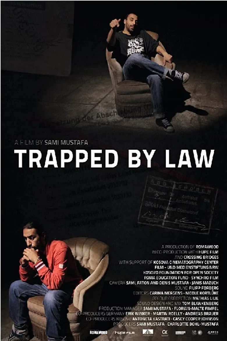 Trapped by Law poster background