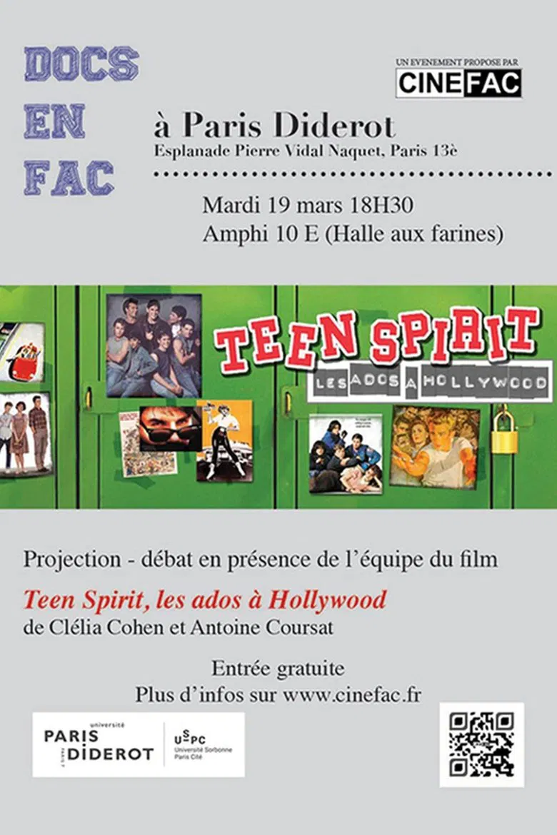 Teen Spirit: Teenagers and Hollywood poster background
