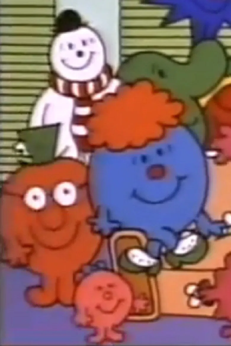 Mr. Men, Little Misses: The Christmas Rescue poster background