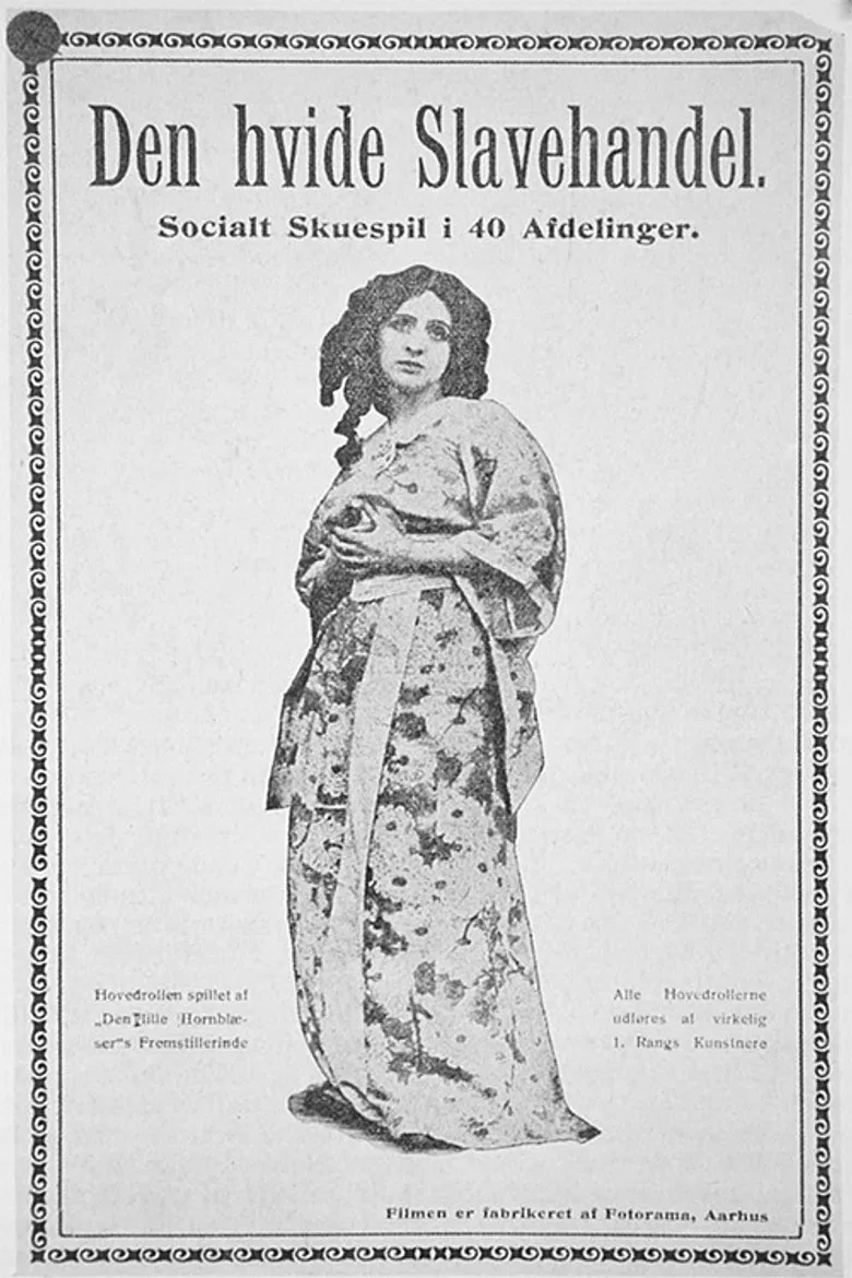 The White Slave Trade poster background