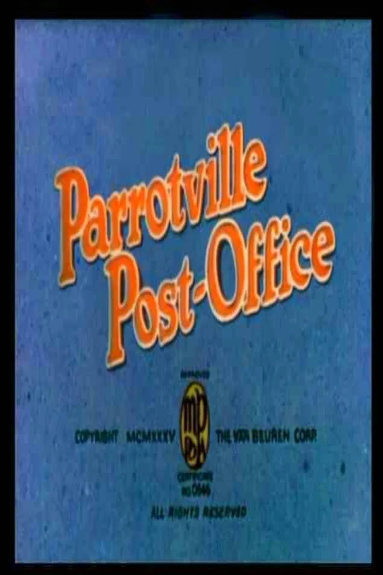 Parrotville Post Office poster background