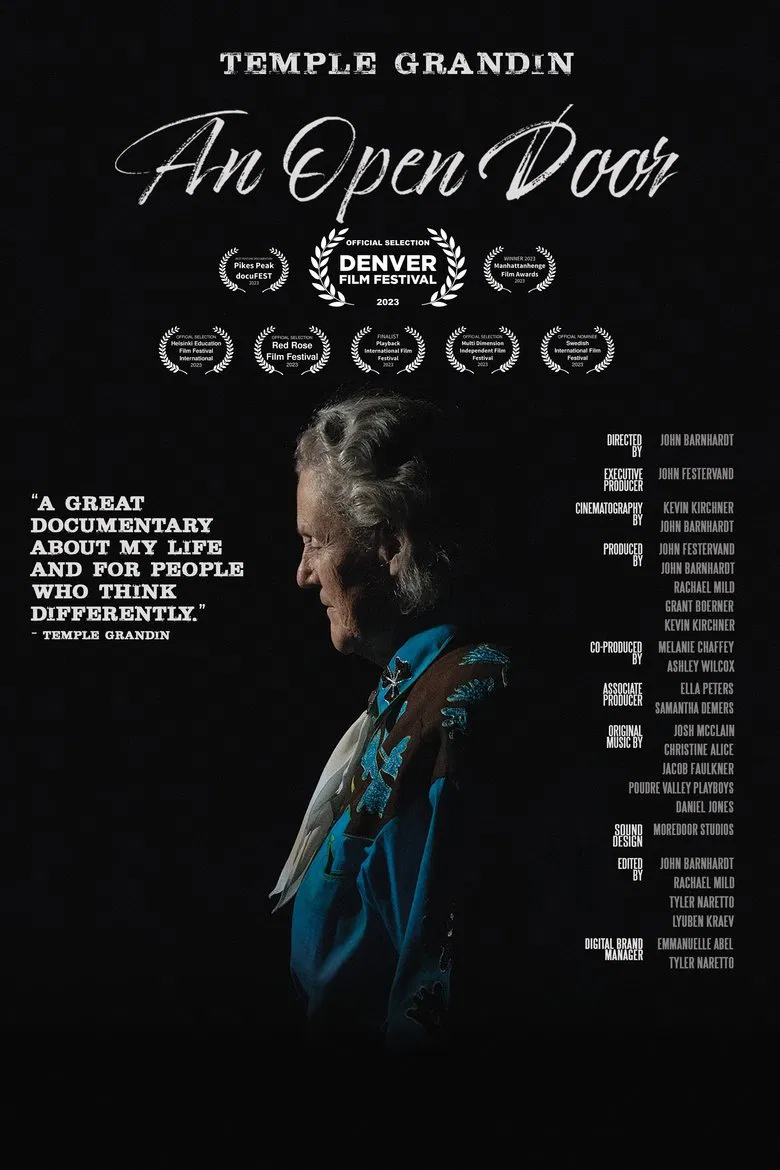 An Open Door poster background