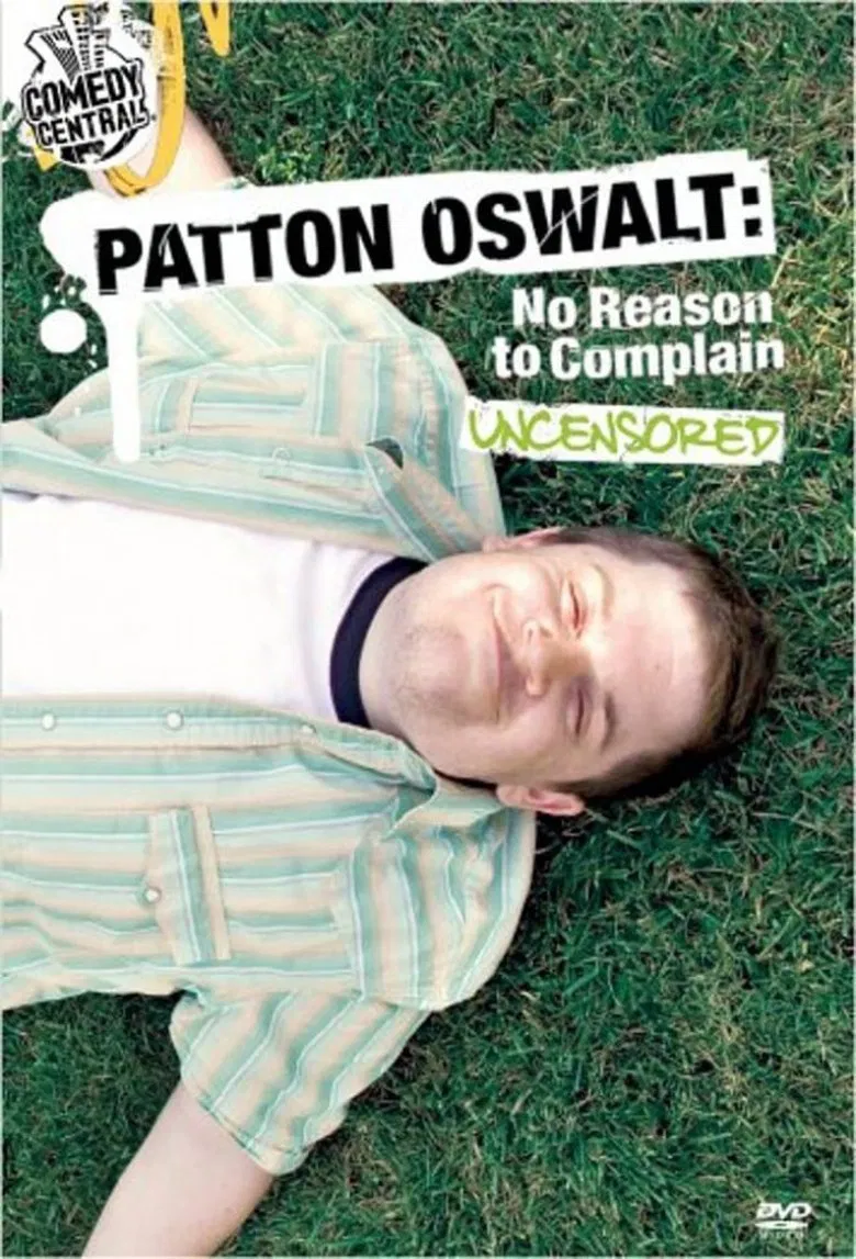 Patton Oswalt: No Reason to Complain poster background