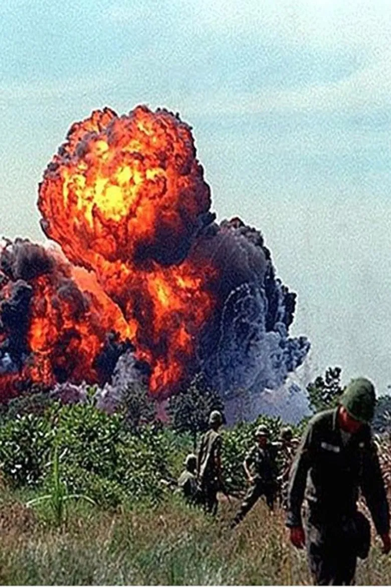 Seven Tonnes of Bombs Per Person poster background