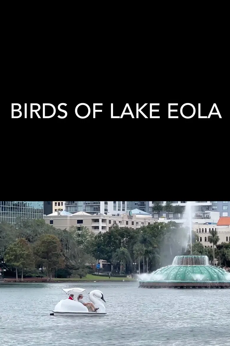 Birds of Lake Eola poster background