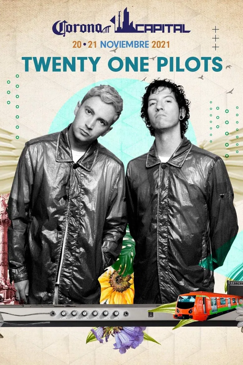 Twenty One Pilots - Live at Corona Capital 2021 poster background