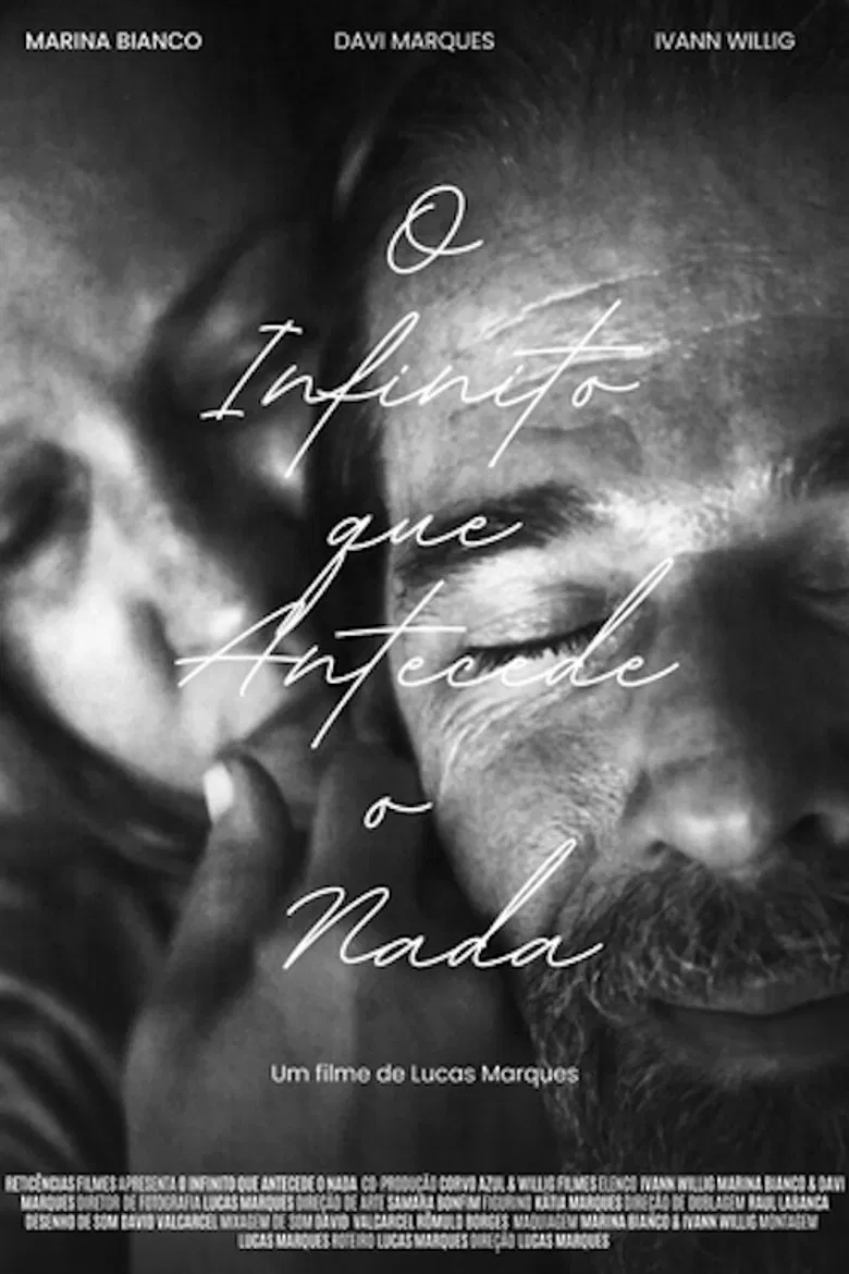 O infinito que antecede o nada poster background
