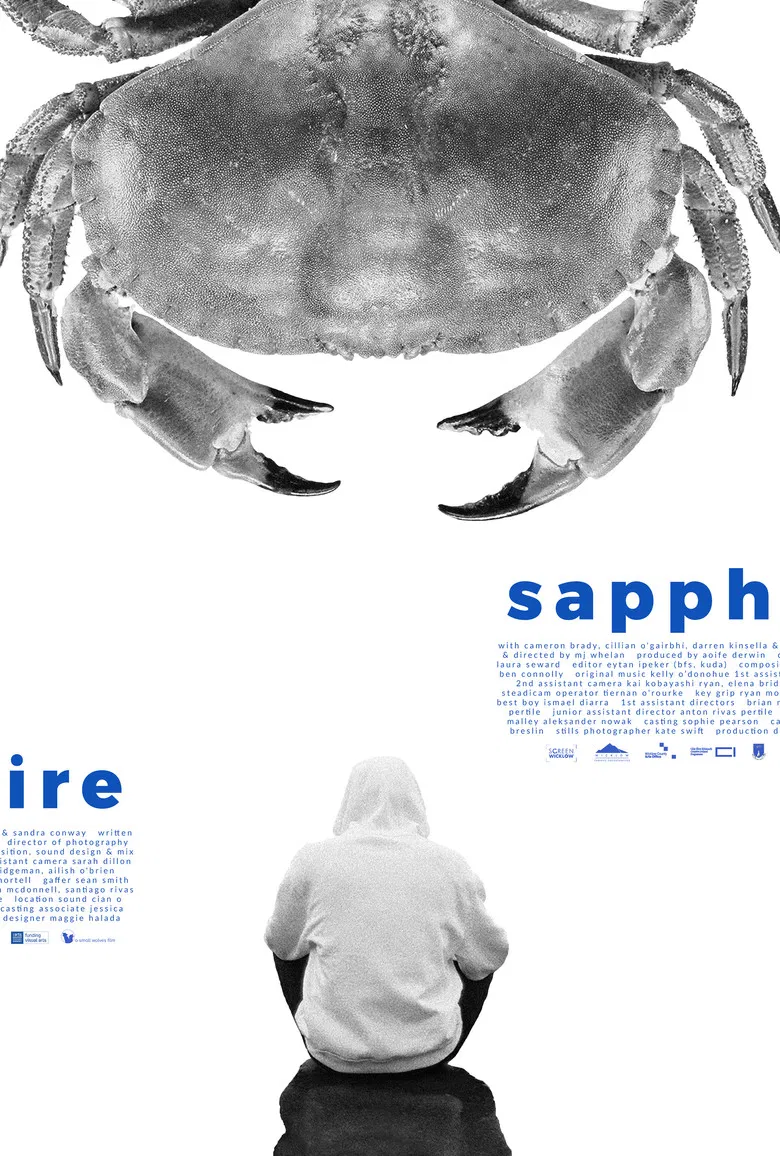 Sapphire poster background