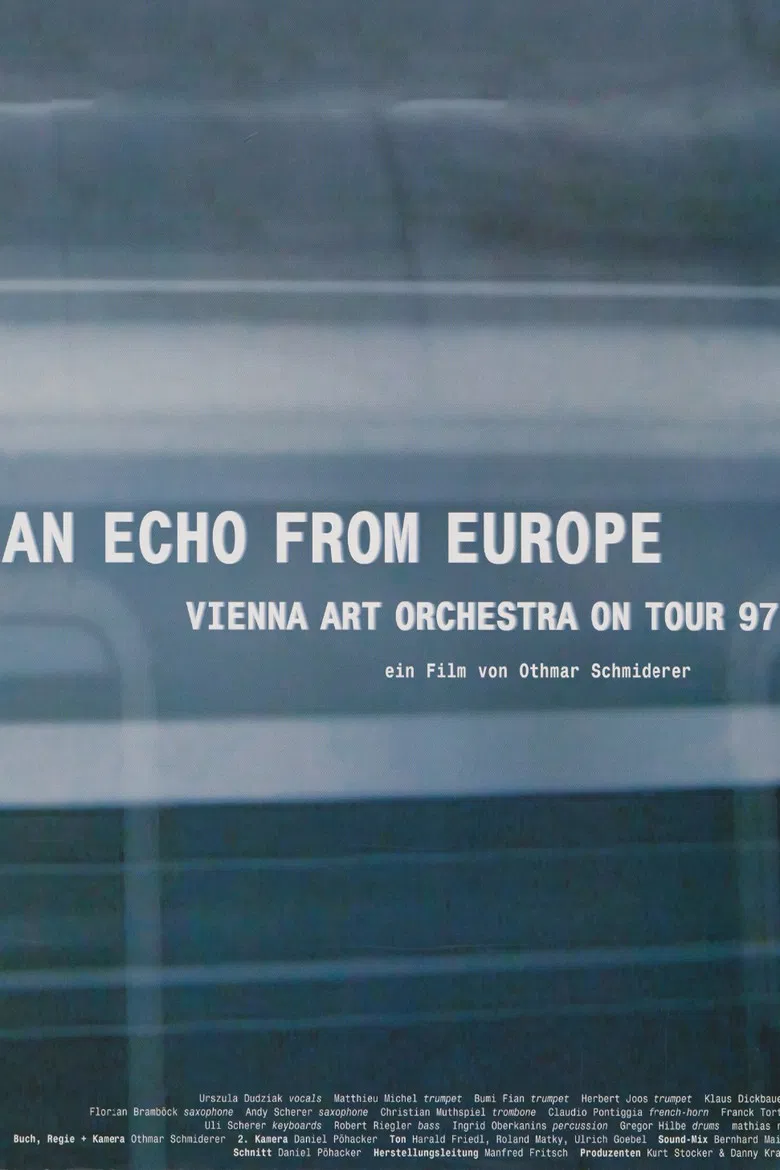 An Echo from Europe - Vienna Art Orchestra on Tour poster background
