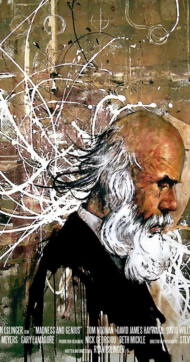 Madness and Genius poster background