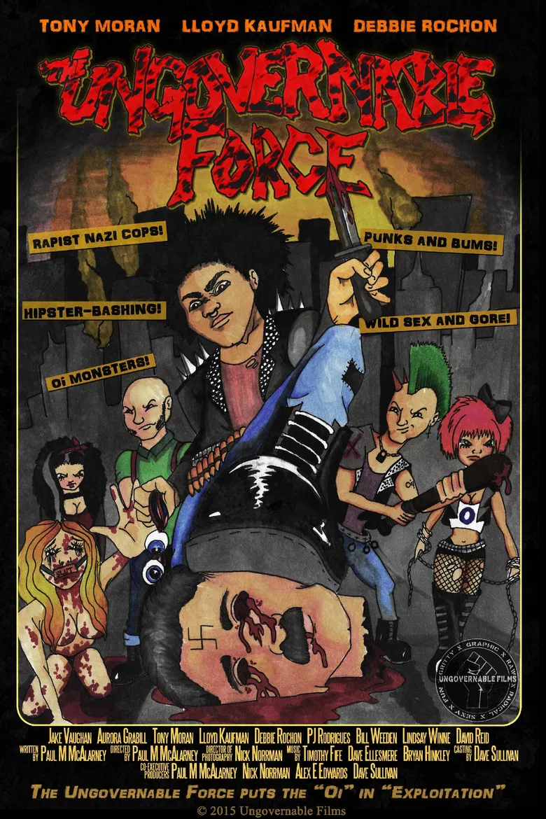The Ungovernable Force poster background