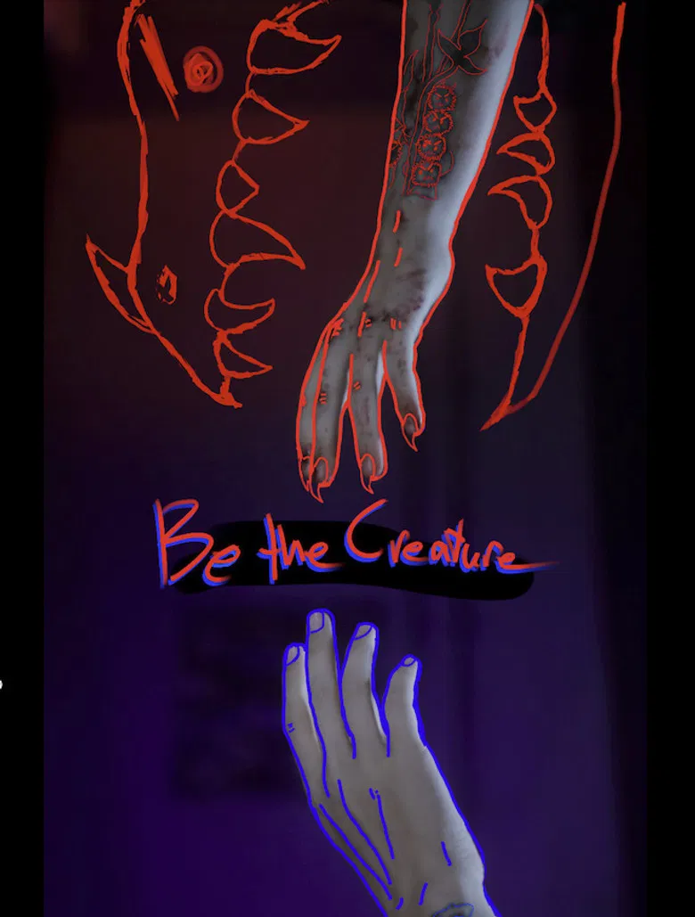 Be the Creature poster background