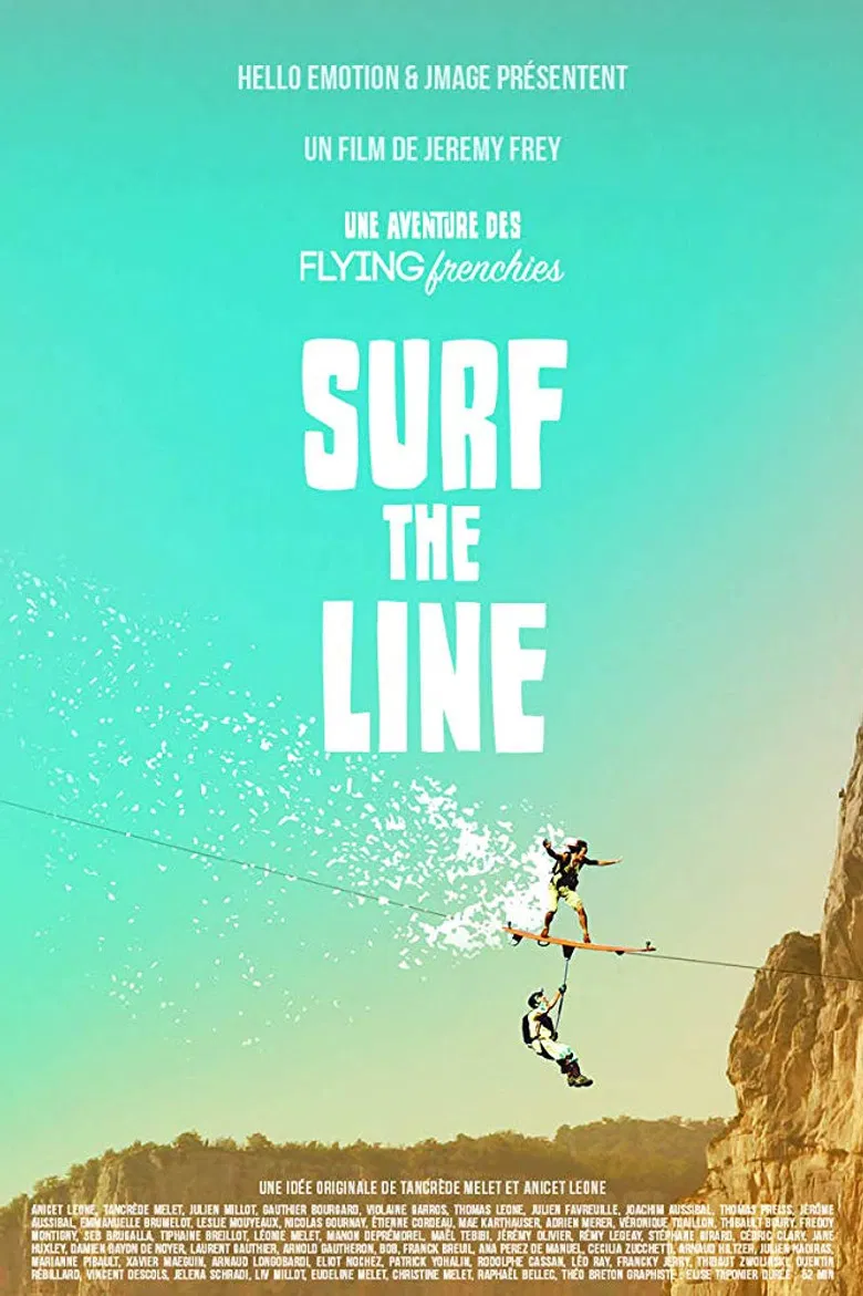 Surf the Line poster background
