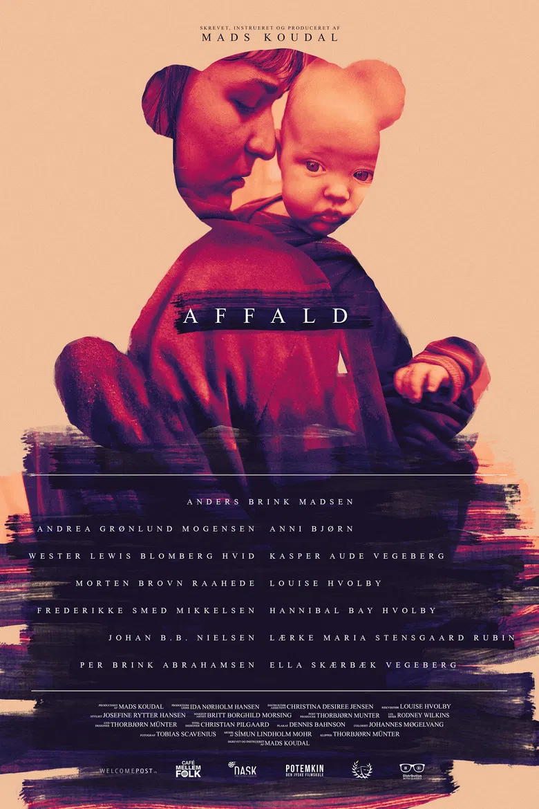 Trash poster background