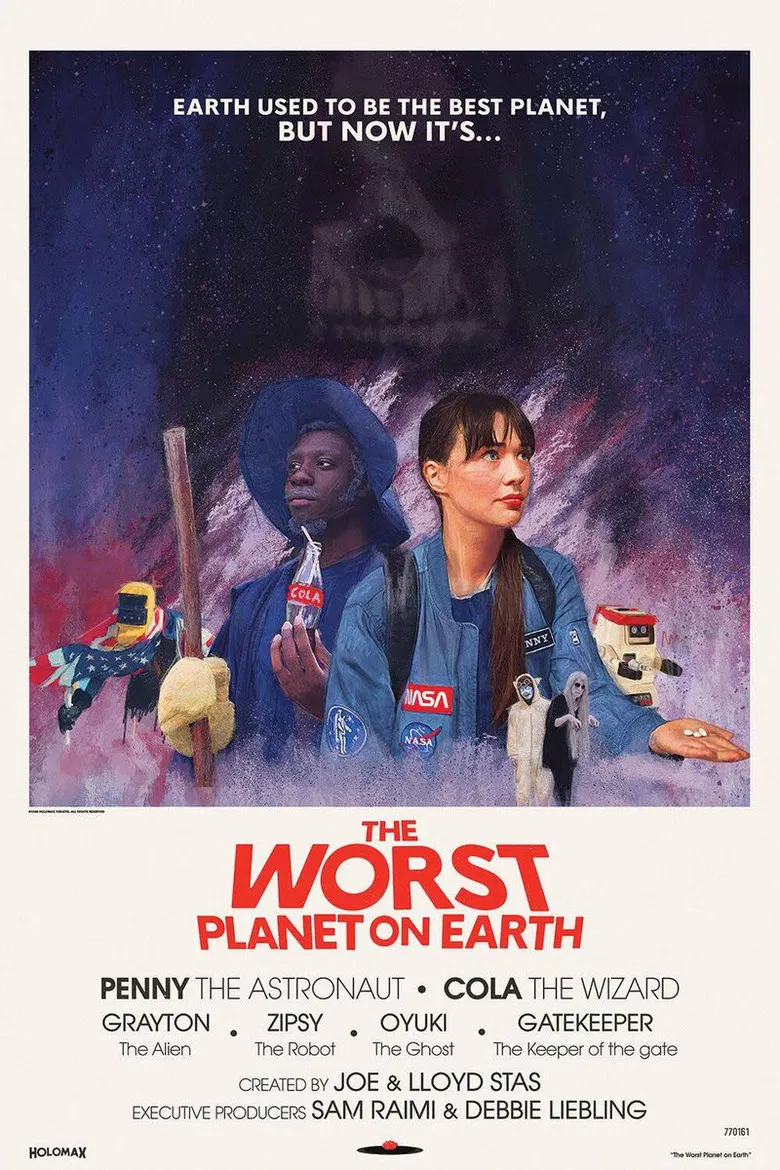 The Worst Planet on Earth poster background