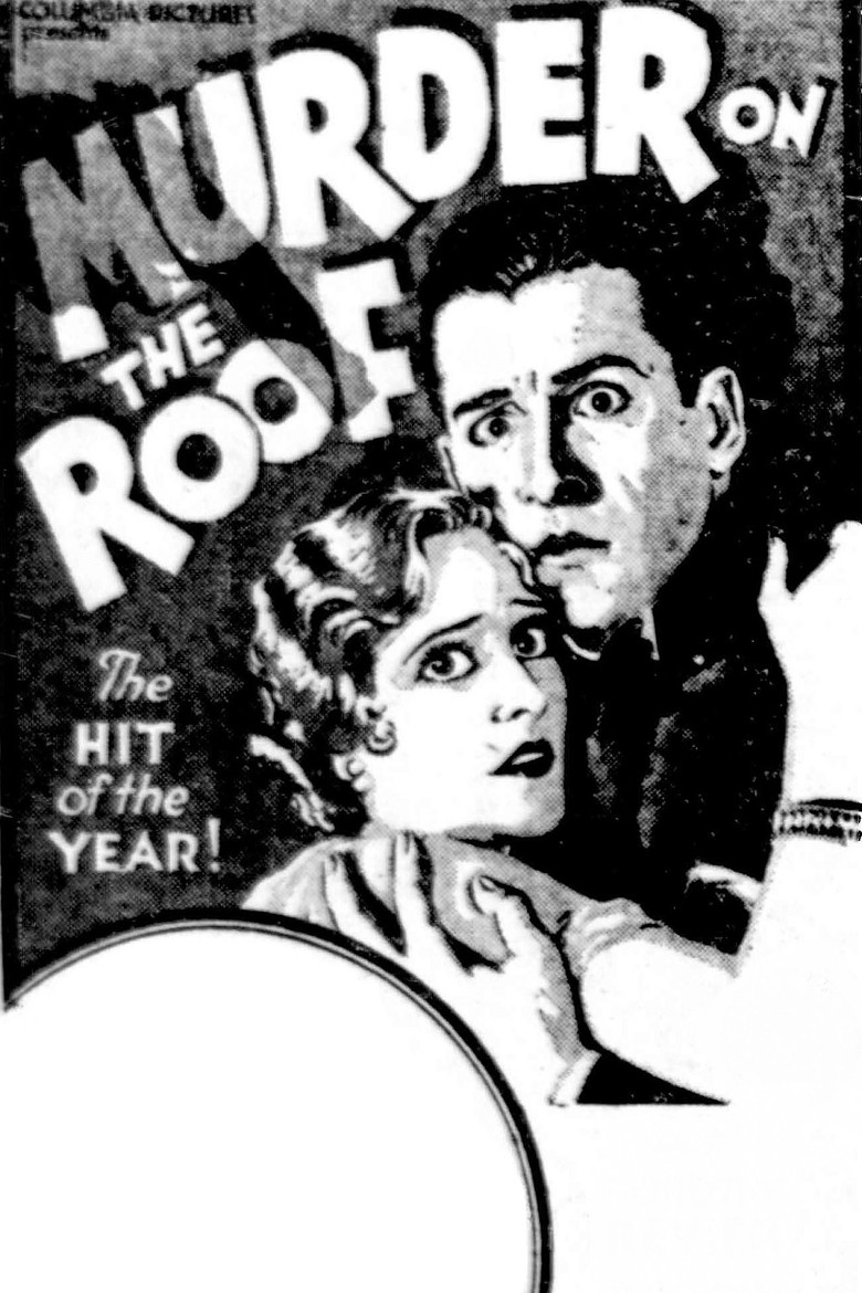 Murder on the Roof poster background