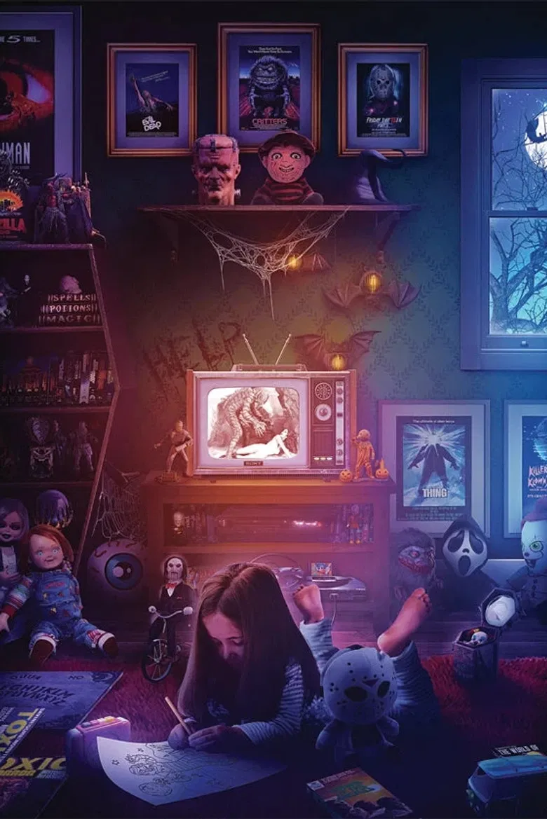 Monster Girls poster background