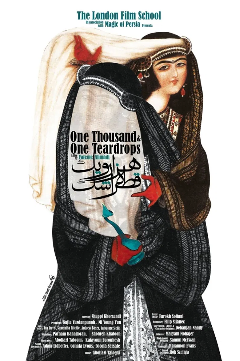 One Thousand & One Teardrops poster background