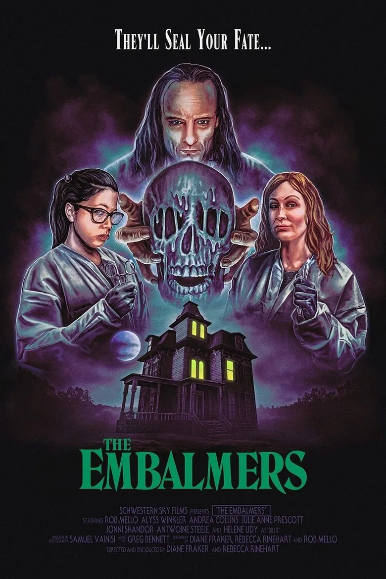 The Embalmers poster background