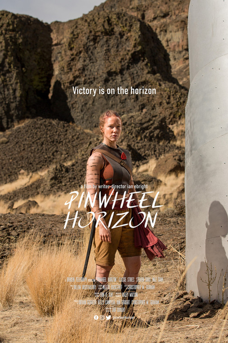 Pinwheel Horizon poster background