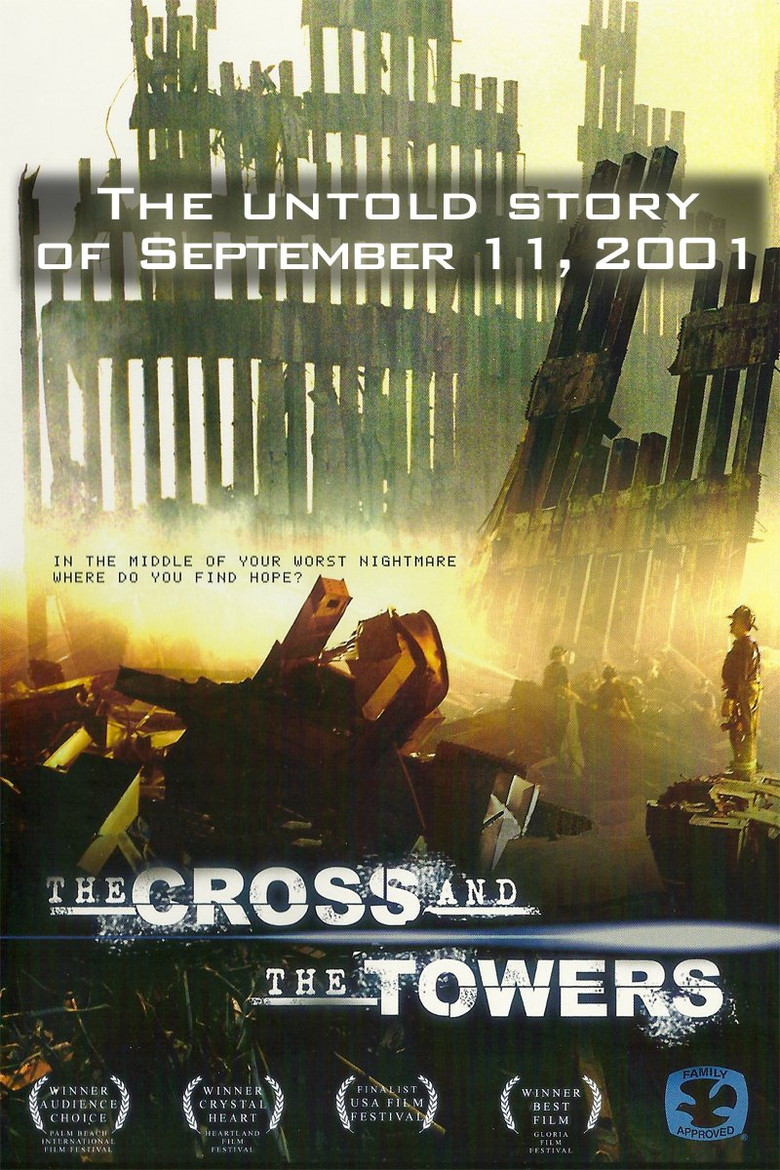 The Cross and the Towers poster background