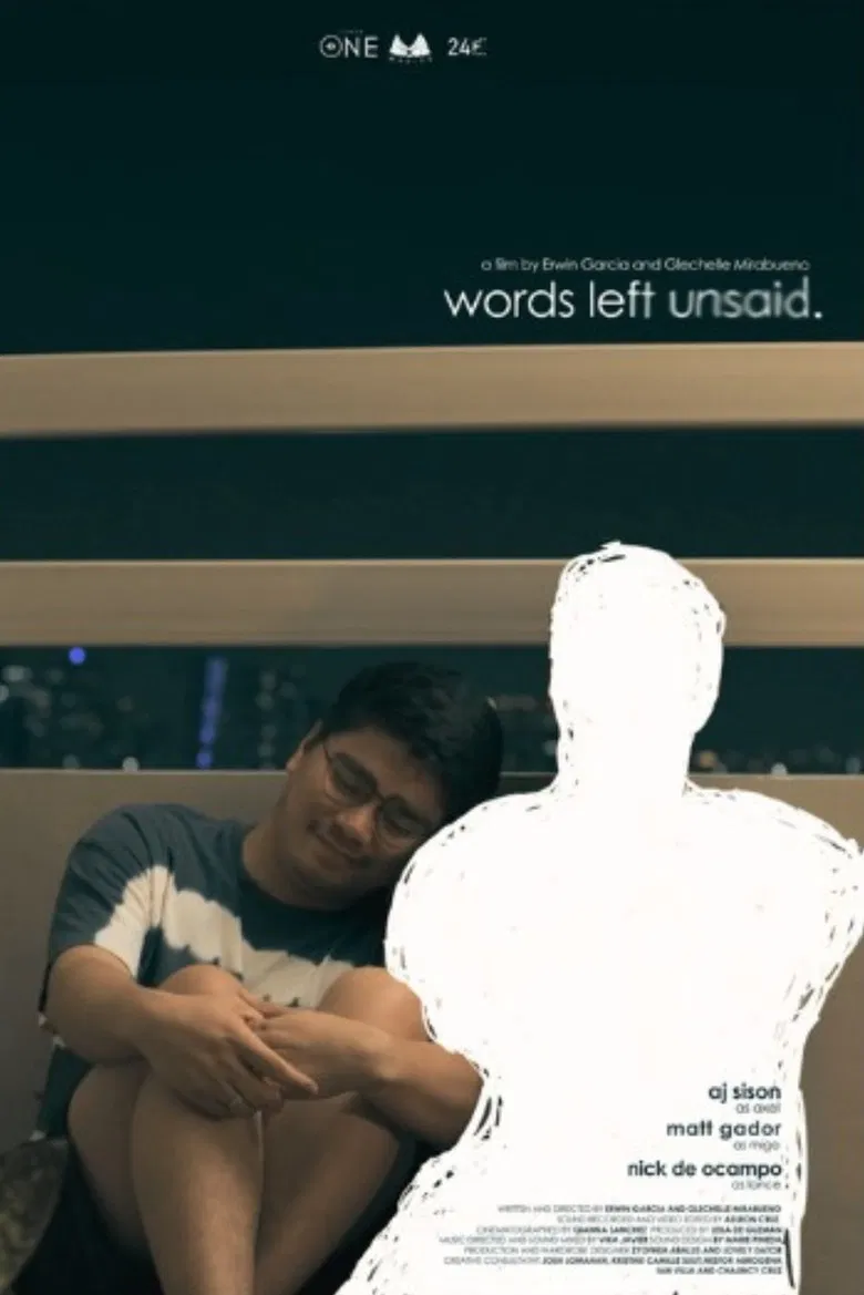 Words Left Unsaid poster background