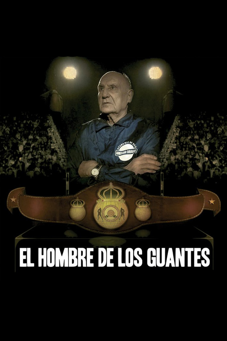 El hombre de los guantes poster background