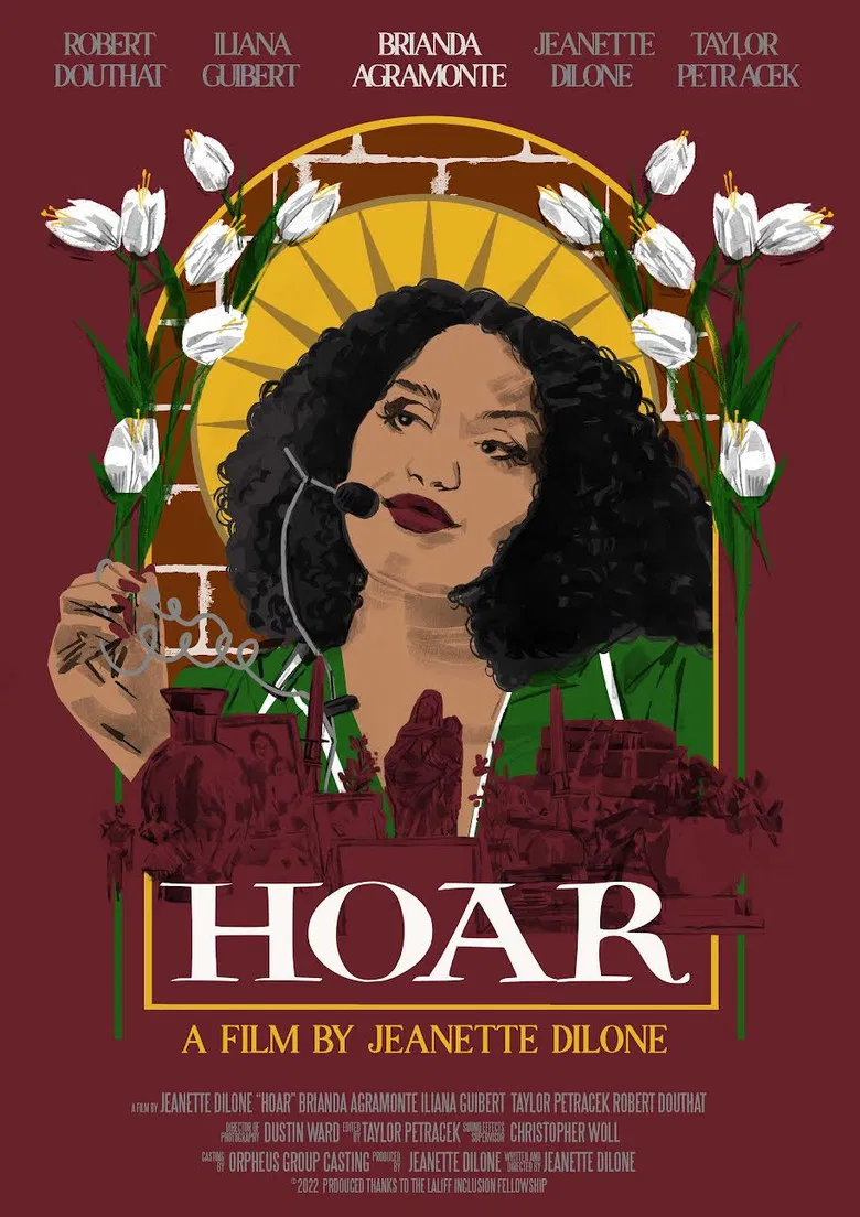 Hoar poster background
