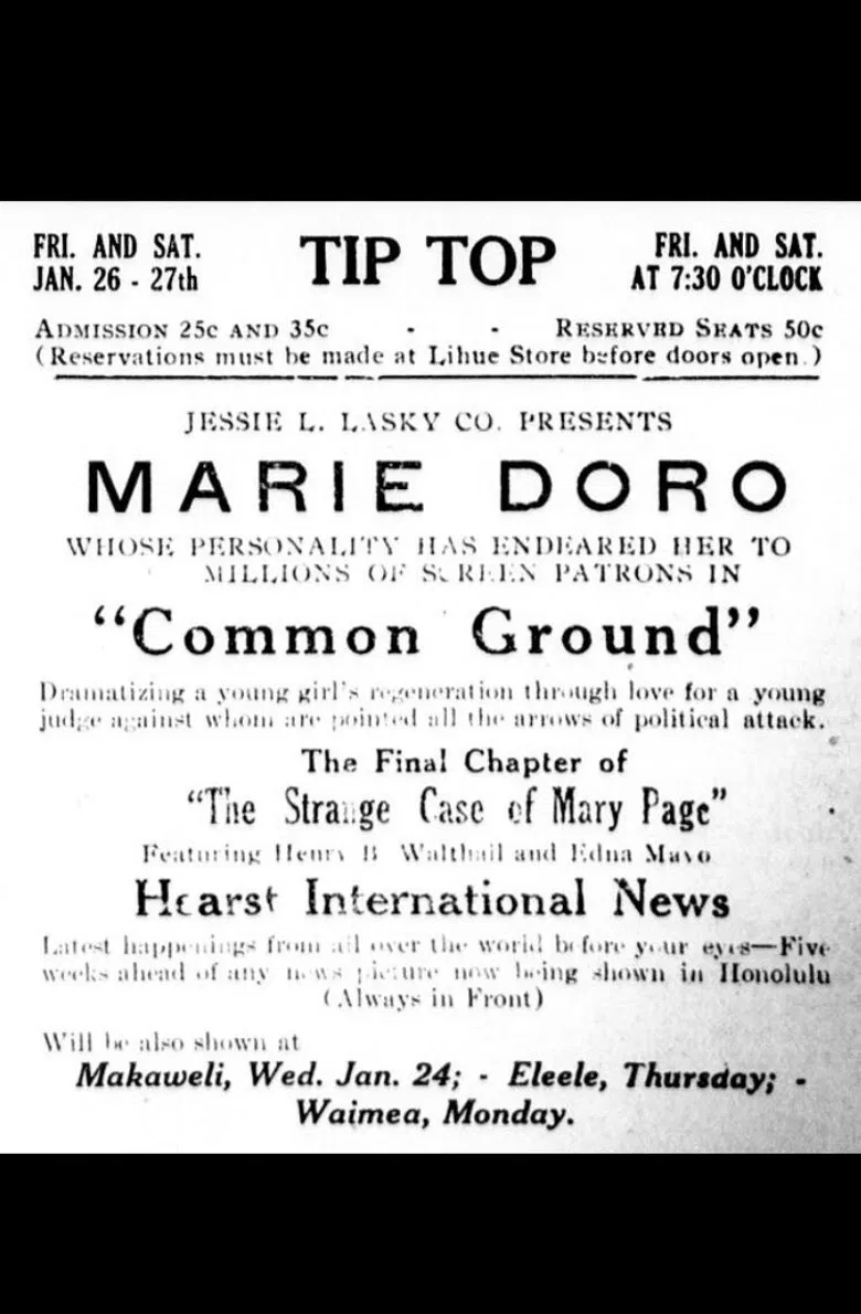 Common Ground poster background