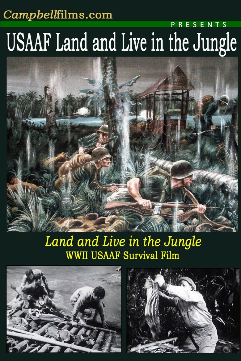 Land and Live in the Jungle poster background