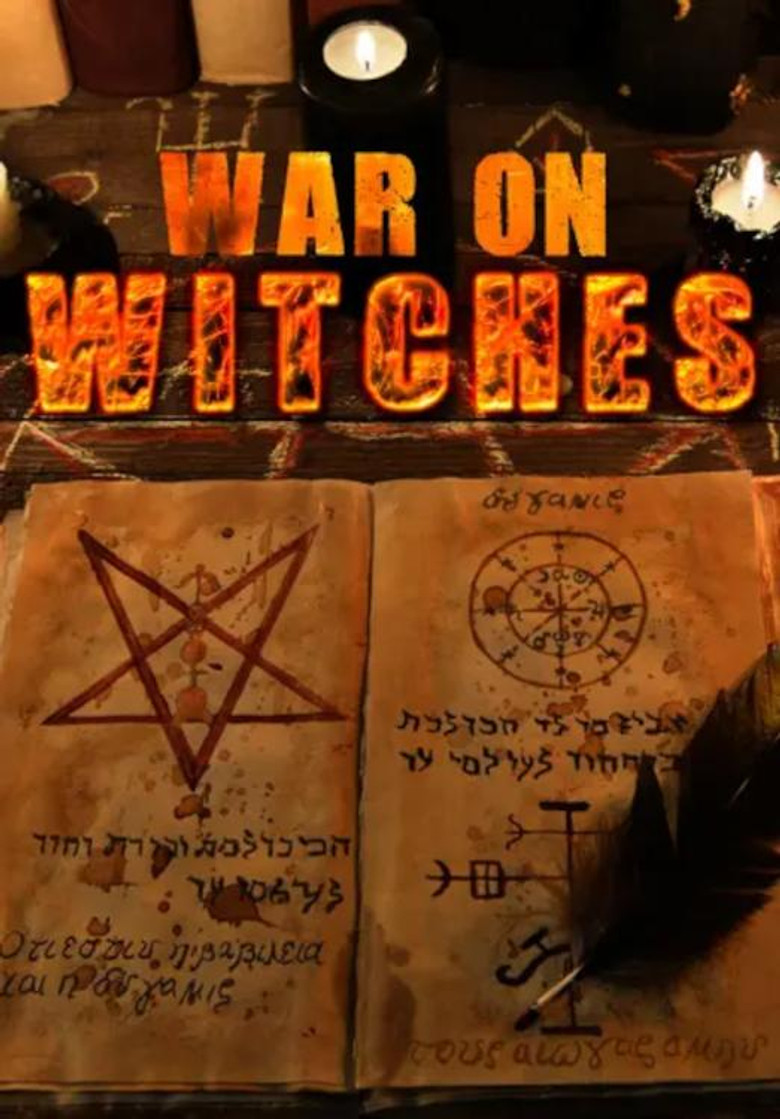 The King's War on Witches poster background