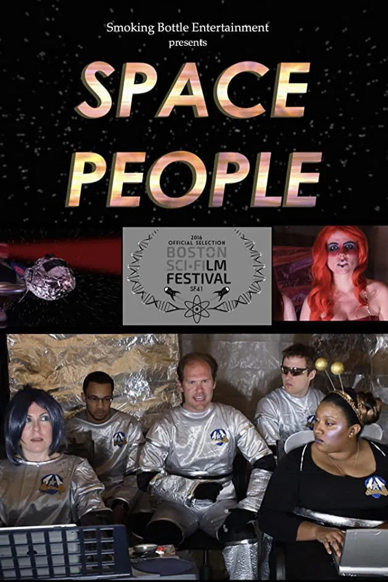 Space People poster background