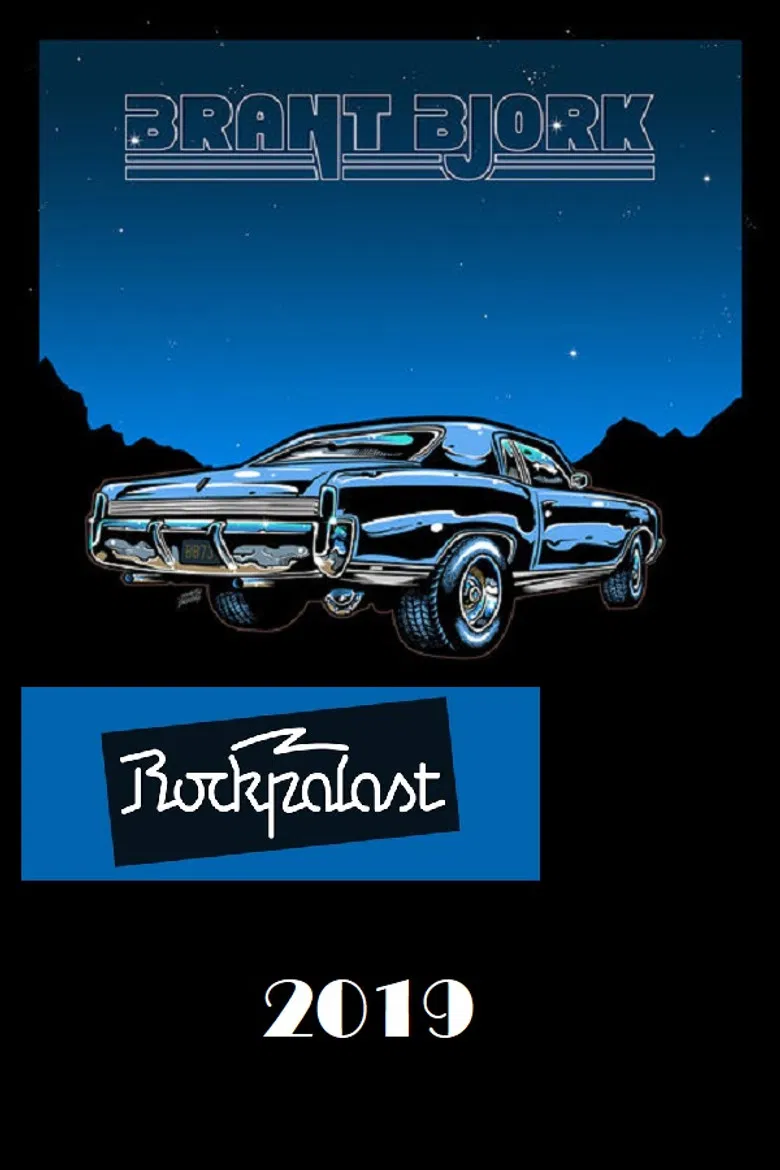 Brant Bjork live at Rockpalast 2019 poster background