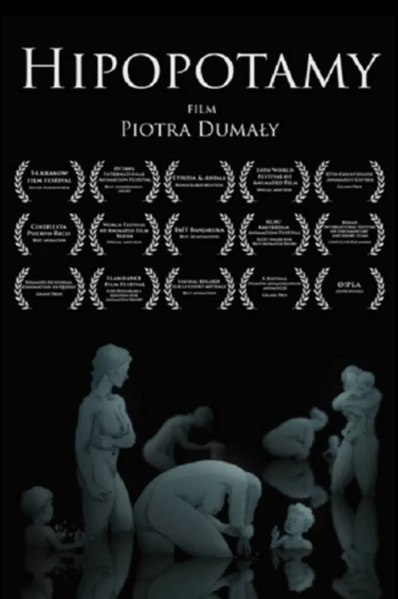 Hipopotamy poster background