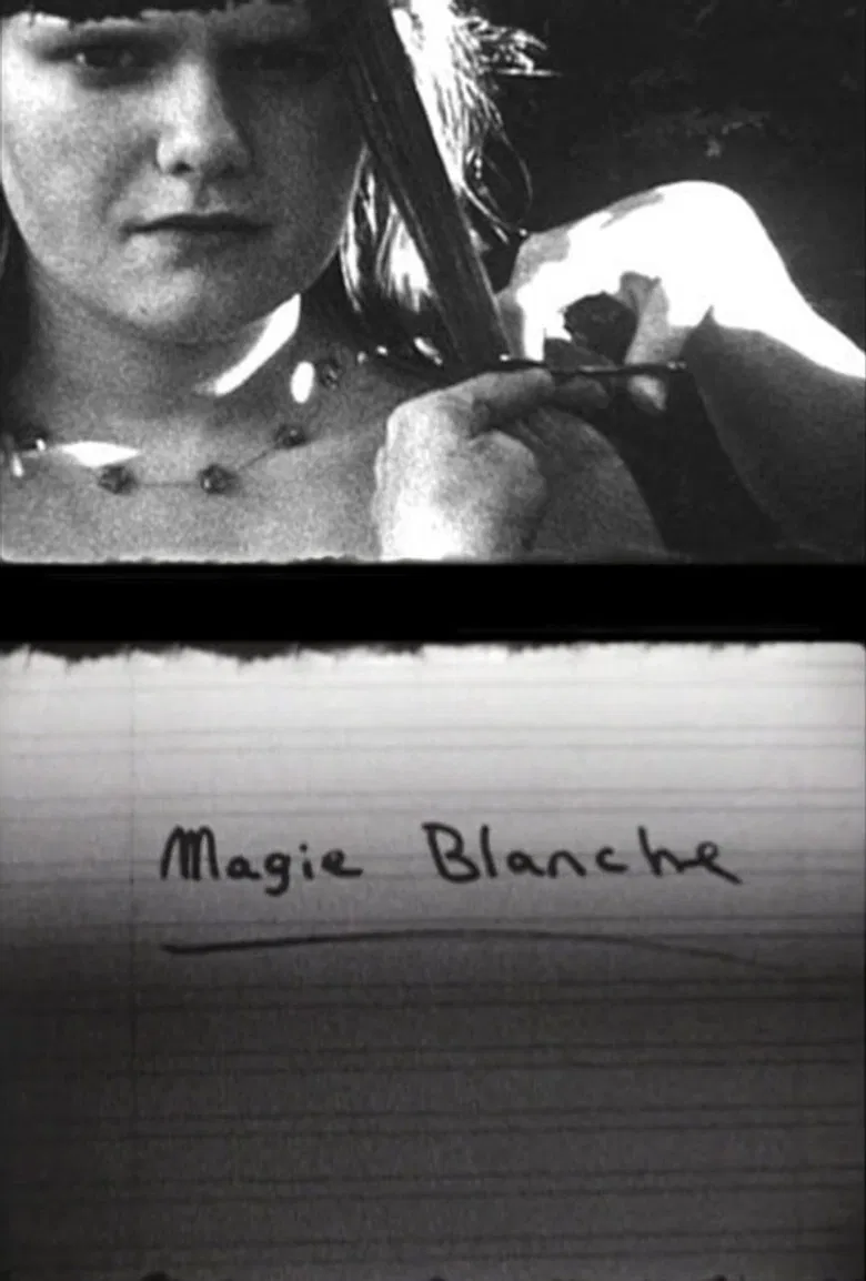 Magie blanche poster background