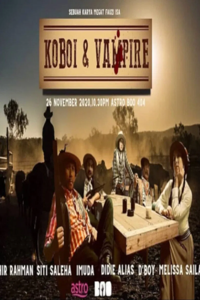Koboi & Vampire poster background