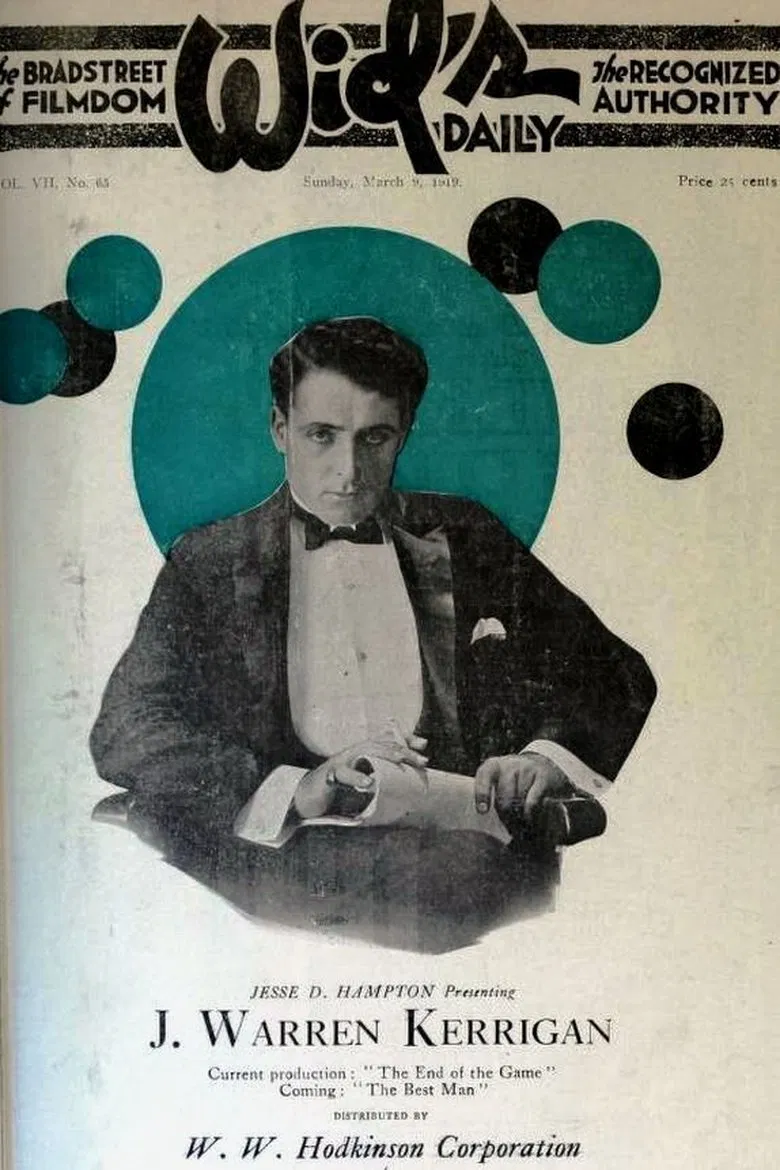 The End of the Game poster background