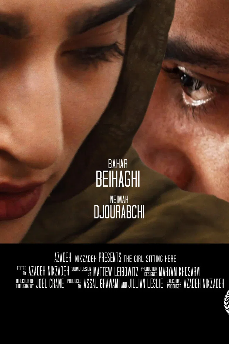 The Girl Sitting Here poster background