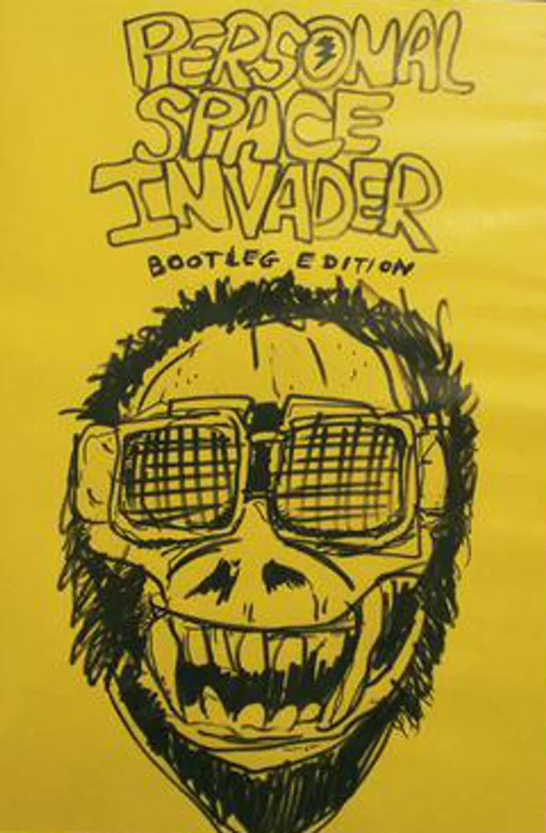 Personal Space Invader poster background