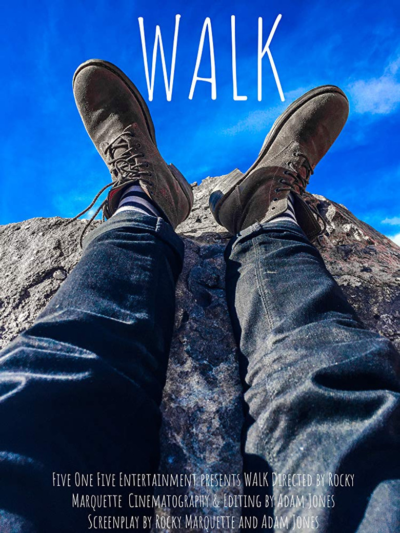 Walk poster background