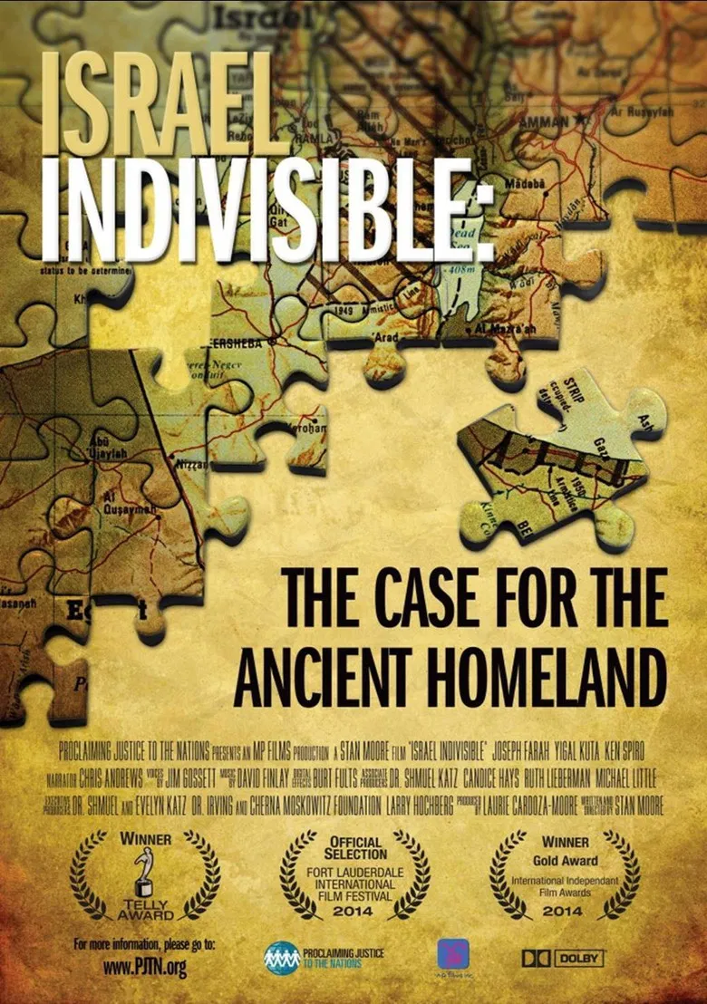 Israel Indivisible poster background