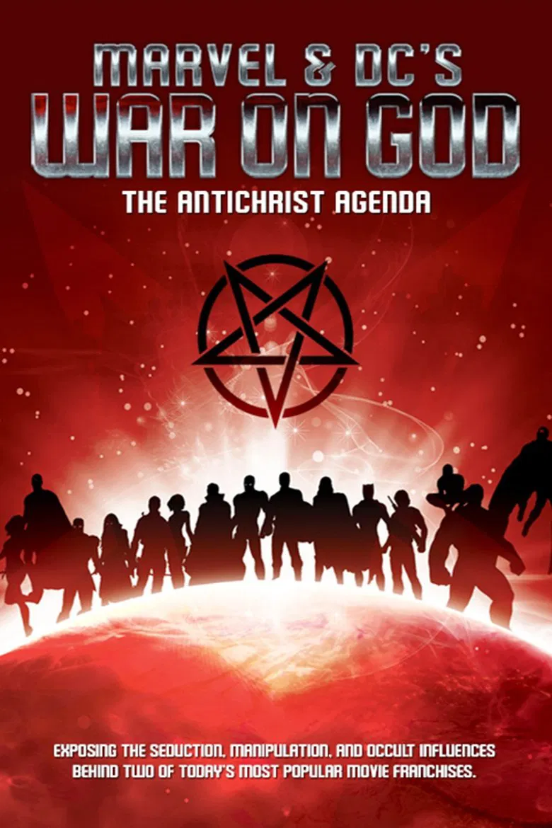 Marvel & DC's War on God: The Antichrist Agenda poster background