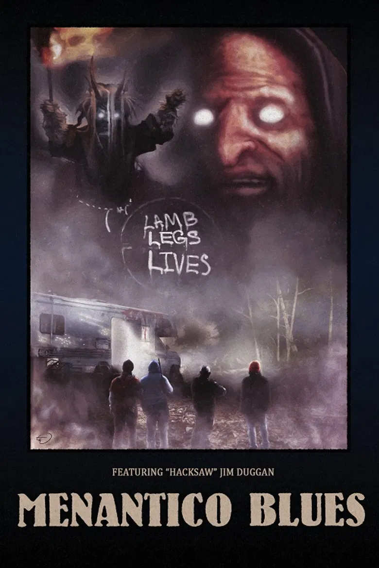 Menantico Blues poster background