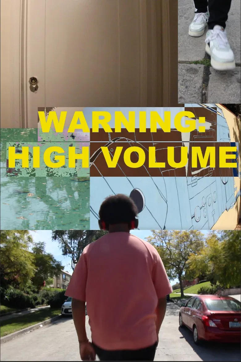 Warning: High Volume poster background